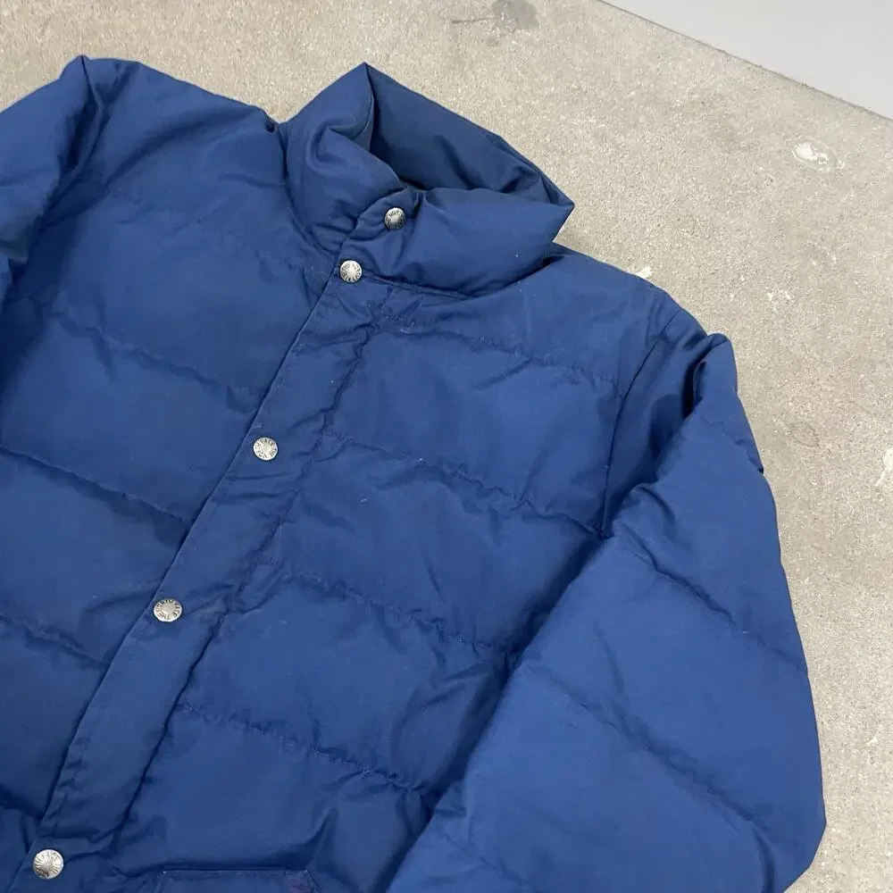 Vintage 80s North Face Brown Label Puffer Outdoors Jacket Size Medium Size Large